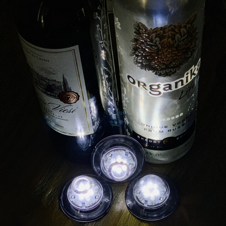 Factory Supply Bar Led Glowing Props Waterproof Luminous Cup Sticker Coaster Bottle Sticker Support Printing Logo Factory Supply Bar Led Glowing Props Waterproof Luminous Cup Sticker Coaster Bottle Sticker Support Printing Logo