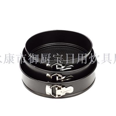 Three-piece cake mold with buckle plate round looped bottom cake mold baking touch Three-piece cake mold with buckle plate round looped bottom cake mold baking touch