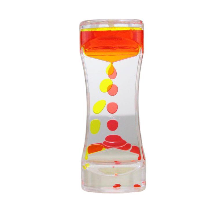 Creative Fashion Two-Color Oil Leakage Toys Dynamic Oil Drops Beautiful Waist Hourglass Crafts Decoration Home Decoration Gift Factory