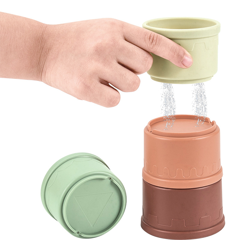 2021 Exclusive for Cross-Border Children's Educational Fun Shape Layers Hourglass Stacked Cup Straw Color Science and Education Bath Toys 2021 Exclusive for Cross-Border Children's Educational Fun Shape Layers Hourglass Stacked Cup Straw Color Science and Education Bath Toys