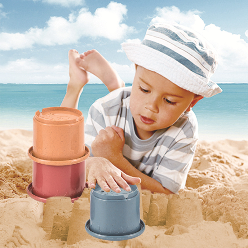 2021 Exclusive for Cross-Border Children's Educational Fun Shape Layers Hourglass Stacked Cup Straw Color Science and Education Bath Toys 2021 Exclusive for Cross-Border Children's Educational Fun Shape Layers Hourglass Stacked Cup Straw Color Science and Education Bath Toys
