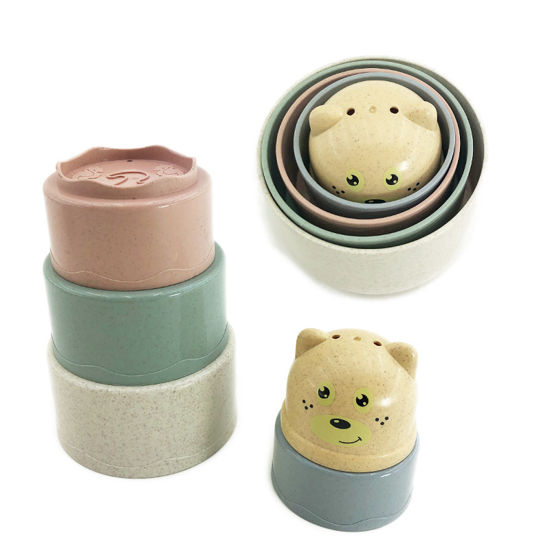 2021 Exclusive for Cross-Border Children's Educational Fun Shape Layers Hourglass Stacked Cup Straw Color Science and Education Bath Toys 2021 Exclusive for Cross-Border Children's Educational Fun Shape Layers Hourglass Stacked Cup Straw Color Science and Education Bath Toys