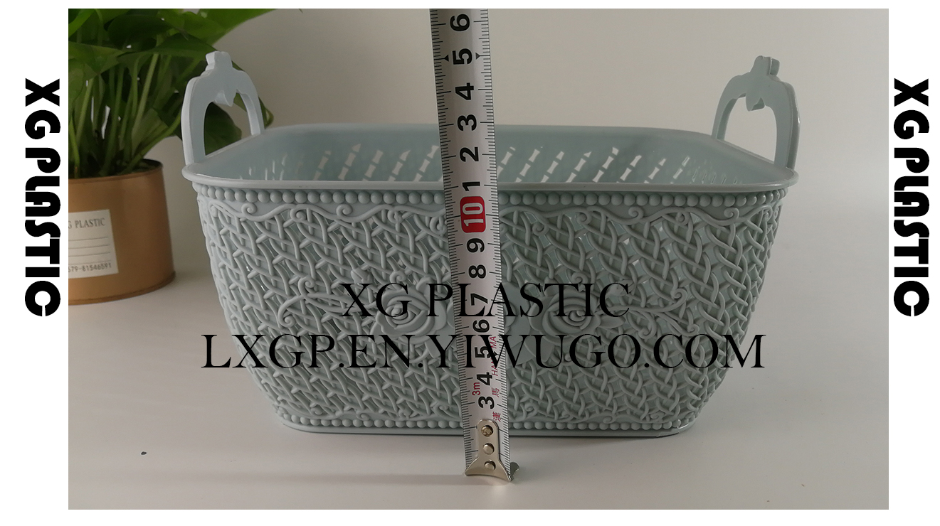 Plastic storage basket rose flower hollow design basket 2 size bathroom desktop storage basket fashion receive baskets Plastic storage basket rose flower hollow design basket 2 size bathroom desktop storage basket fashion receive baskets