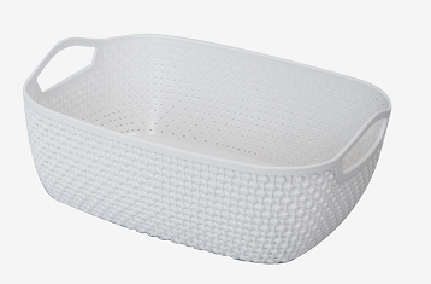 Manufacturers of direct plastic baskets fashion hollow storage basket