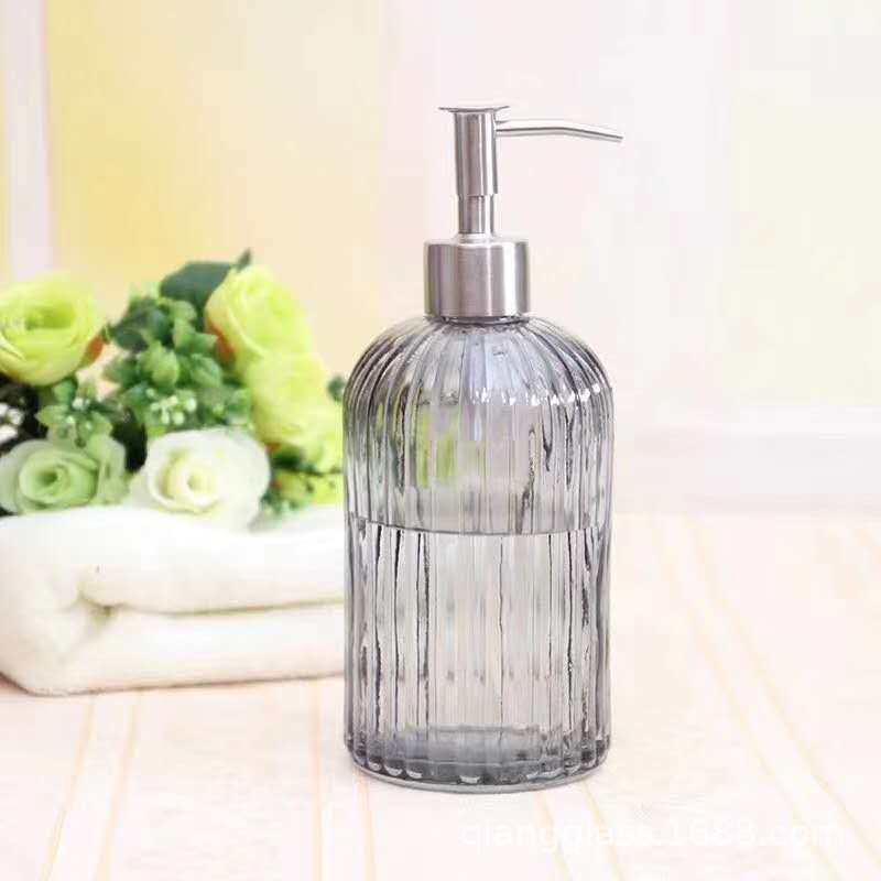 Press Glass Sannitizer Replacement Bottle Creative Subpackaging Empty Bottles Large Capacity Detergent Nordic Shower Gel Lotion Bottle Press Glass Sannitizer Replacement Bottle Creative Subpackaging Empty Bottles Large Capacity Detergent Nordic Shower Gel Lotion Bottle