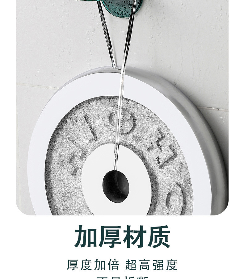 Bathroom Punch-Free Shower Gel Rack Bathroom Shampoo Detergent Wall Storage Rack Seamless Hook Bathroom Punch-Free Shower Gel Rack Bathroom Shampoo Detergent Wall Storage Rack Seamless Hook