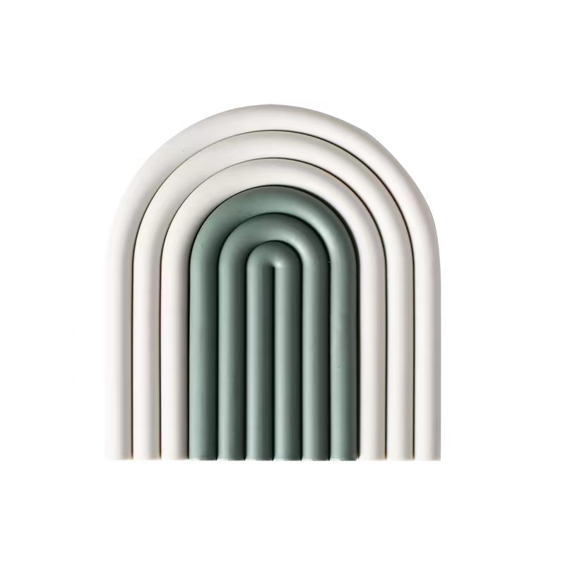 Home Nordic Simple Creative Rainbow Coaster Silicone Pot Pad Dining Table Cushion Thick Heat-Resistant Placemat Heat Proof Mat Anti-Scald Home Nordic Simple Creative Rainbow Coaster Silicone Pot Pad Dining Table Cushion Thick Heat-Resistant Placemat Heat Proof Mat Anti-Scald