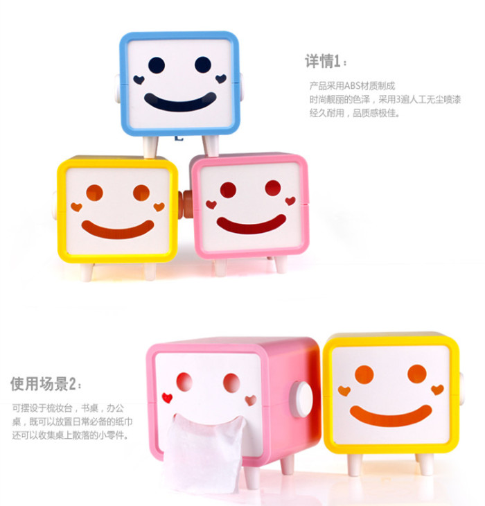 Square faces practical household tissue toilet paper holder Book box tissue box Square faces practical household tissue toilet paper holder Book box tissue box