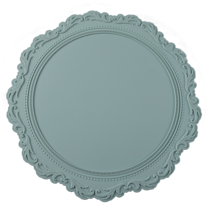 Internet Celebrity Heat Proof Mat Lace Silicone Pot Pad Coaster Foreign Trade Exclusive Internet Celebrity Heat Proof Mat Lace Silicone Pot Pad Coaster Foreign Trade Exclusive