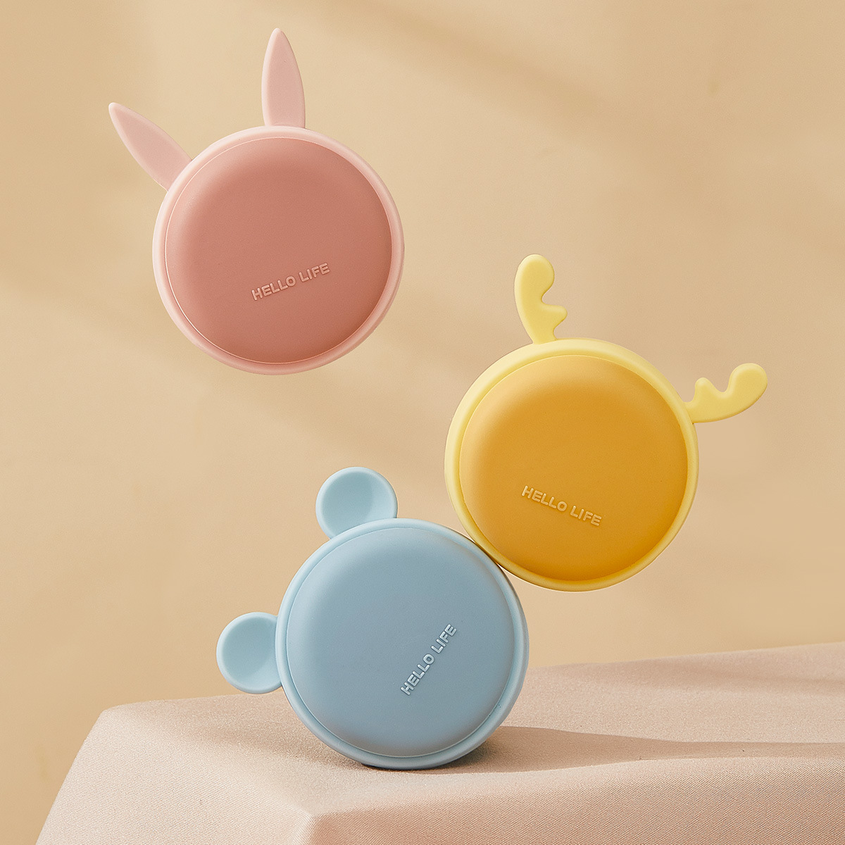 Silicone Hand Warming Egg Replaceable Core Heating Mini Hand Grip Hand Warmer Student Cute Heating Pad Hand Warmer Portable