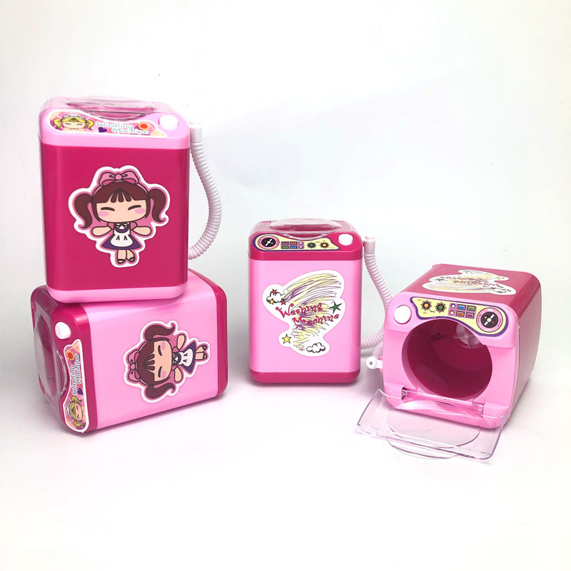 border s have the mini washing machine simulation powder puff toy electric children trill hot style product makeup brush