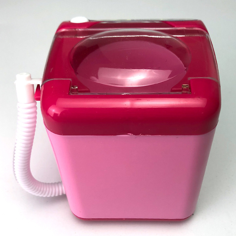 border s have the mini washing machine simulation powder puff toy electric children trill hot style product makeup brush