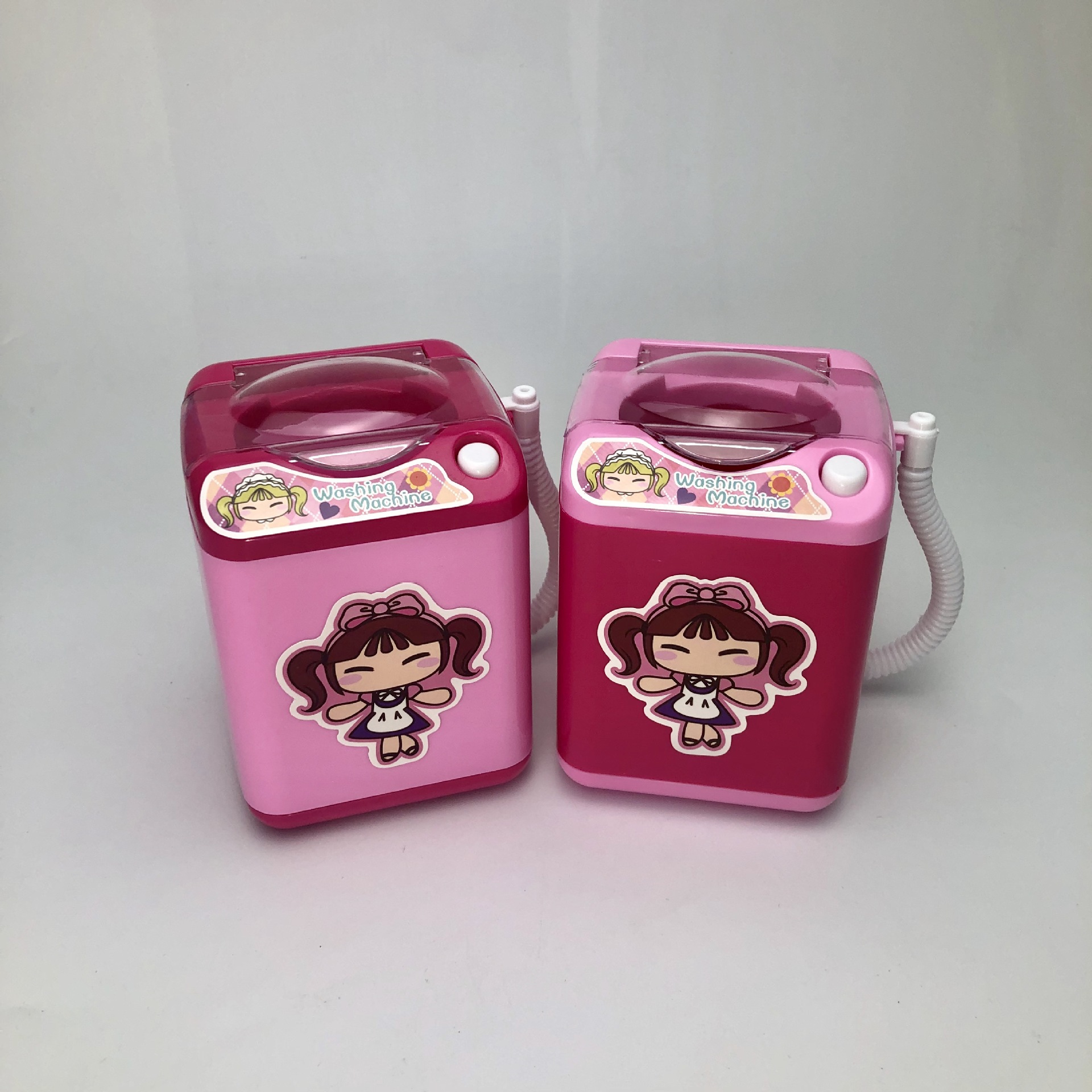 border s have the mini washing machine simulation powder puff toy electric children trill hot style product makeup brush