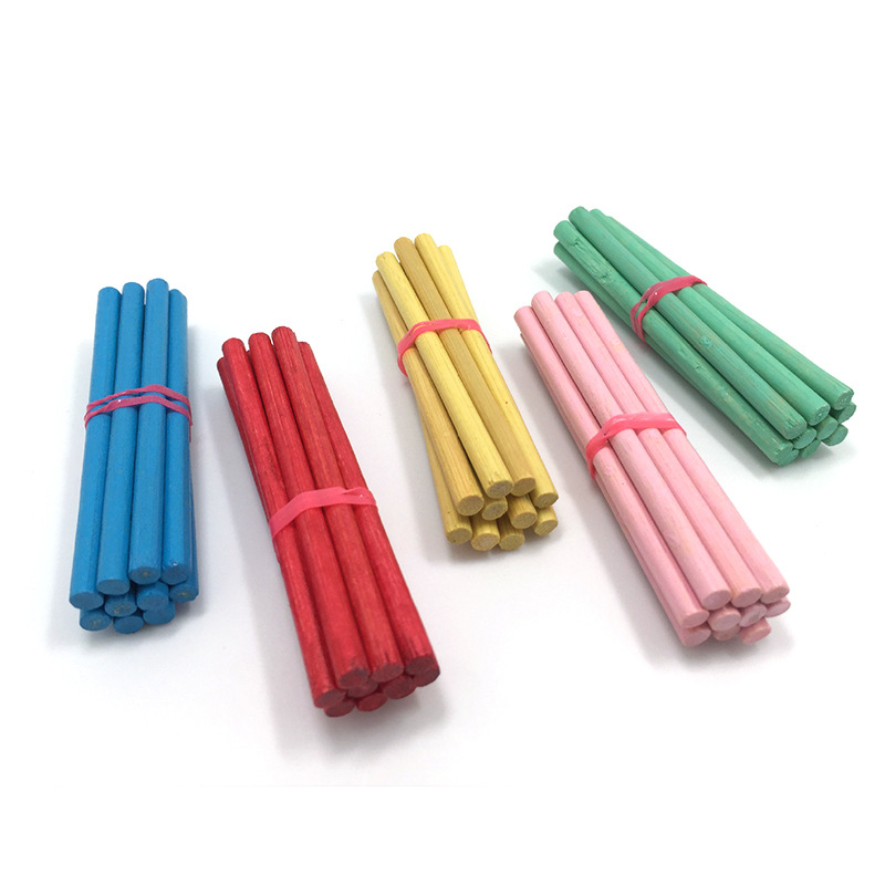 Factory Direct Supply Wooden Student Math Stick Children Early Education Counting Sticks Game Paddle Learning Abacus Toy