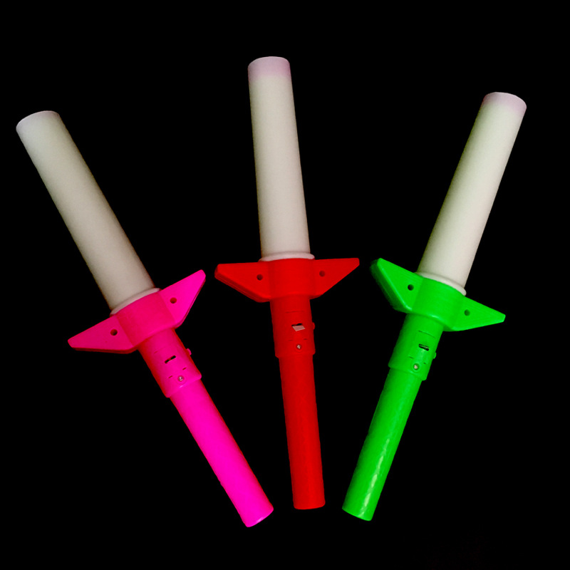 Concert Glow Stick Light Stick Four-Section Telescopic Rod Cheer Flash Lantern Stick Children's Toy Push Scan Code Concert Glow Stick Light Stick Four-Section Telescopic Rod Cheer Flash Lantern Stick Children's Toy Push Scan Code