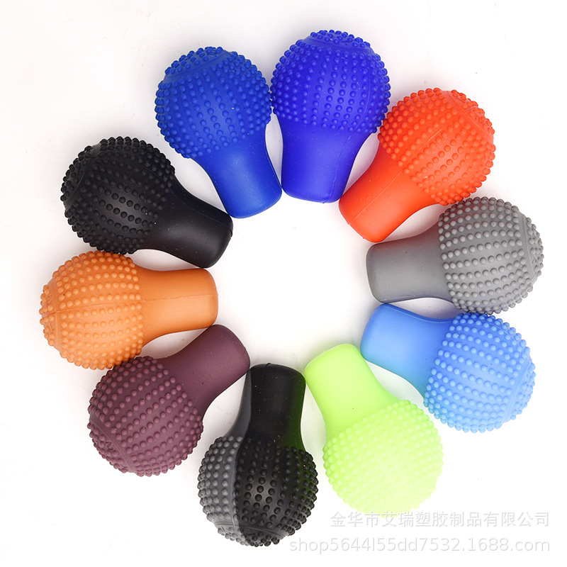 Factory Direct Supply New Car Silicone Stick Shift Dust Cover Manual Stick Shift Dust Cover Gear Cover Car Creative Utensils Wholesale