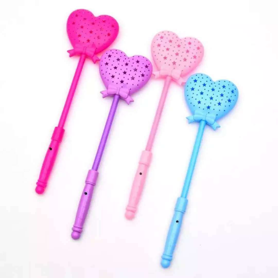 Glowing Peach Heart Glow Stick | Hollow Love Magic Wand | Magic Wand | Factory Direct Sales Stall Hot Sale Toys