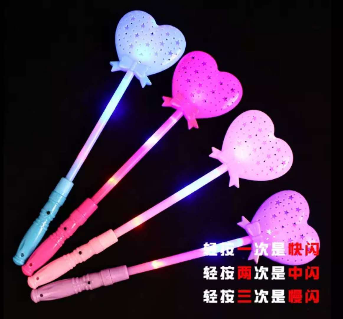 Glowing Peach Heart Glow Stick | Hollow Love Magic Wand | Magic Wand | Factory Direct Sales Stall Hot Sale Toys Glowing Peach Heart Glow Stick | Hollow Love Magic Wand | Magic Wand | Factory Direct Sales Stall Hot Sale Toys