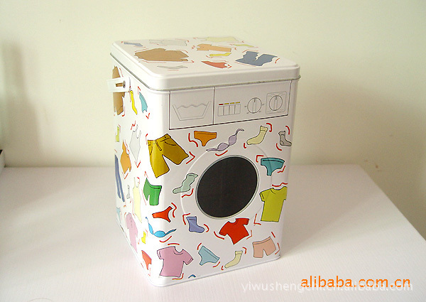 Washing machine model anti-rust Washing powder tin tin tin sundries storage tin square tin sundries tin Washing machine model anti-rust Washing powder tin tin tin sundries storage tin square tin sundries tin