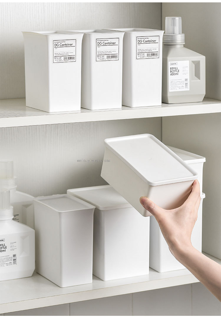 Washing Powder Storage Box, Storage Bucket with Lid, Special Storage Tank (Large Size) Washing Powder Storage Box, Storage Bucket with Lid, Special Storage Tank (Large Size)