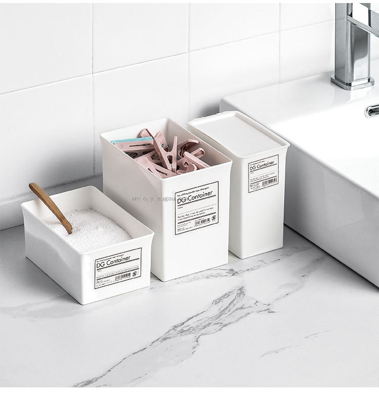Washing Powder Storage Box. Covered shou na tong. Storage Tank (Medium) Washing Powder Storage Box. Covered shou na tong. Storage Tank (Medium)