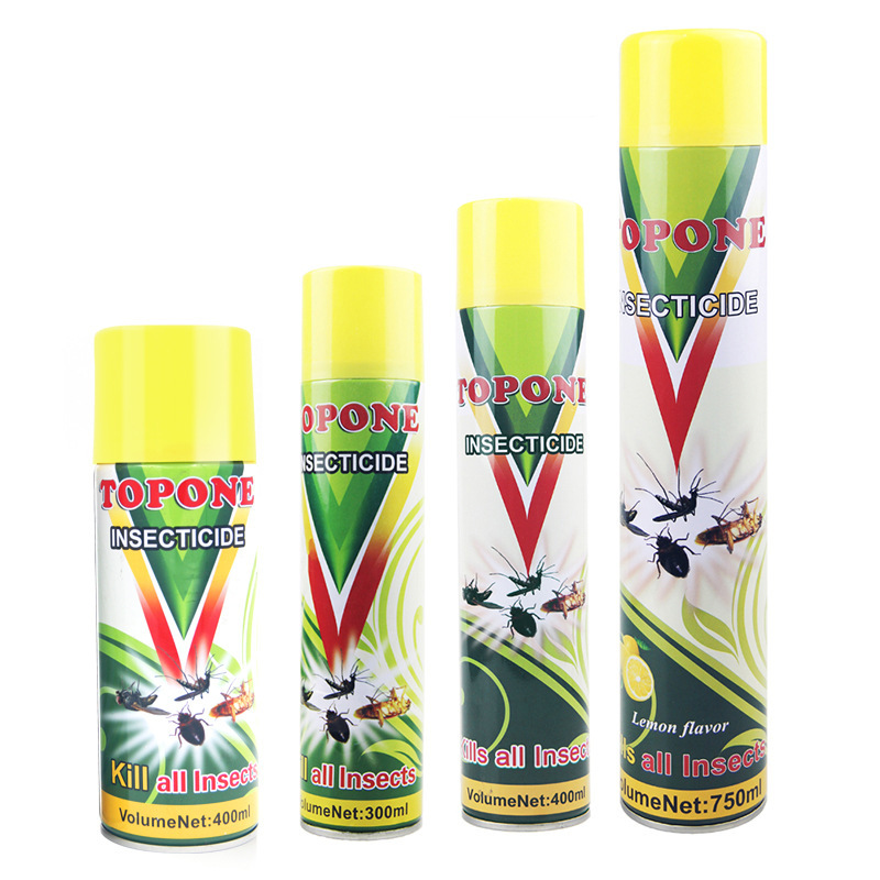 Wholesale Insecticide Aerosol Tasteless Killing Mosquito and Fly Ant Cockroach Killer Topone Lice Removal Flea Spray Household Spray
