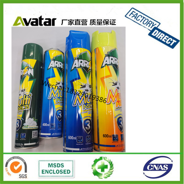  ARROW ant cockroach mosquito killer aerosol insecticide spray factory