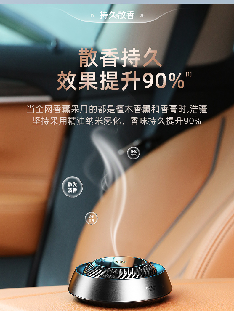 Factory Auto Perfume Base Creative Aerosol Intelligent Aromatherapy Instrument Deodorant Formaldehyde Car Accessories Decoration Factory Auto Perfume Base Creative Aerosol Intelligent Aromatherapy Instrument Deodorant Formaldehyde Car Accessories Decoration