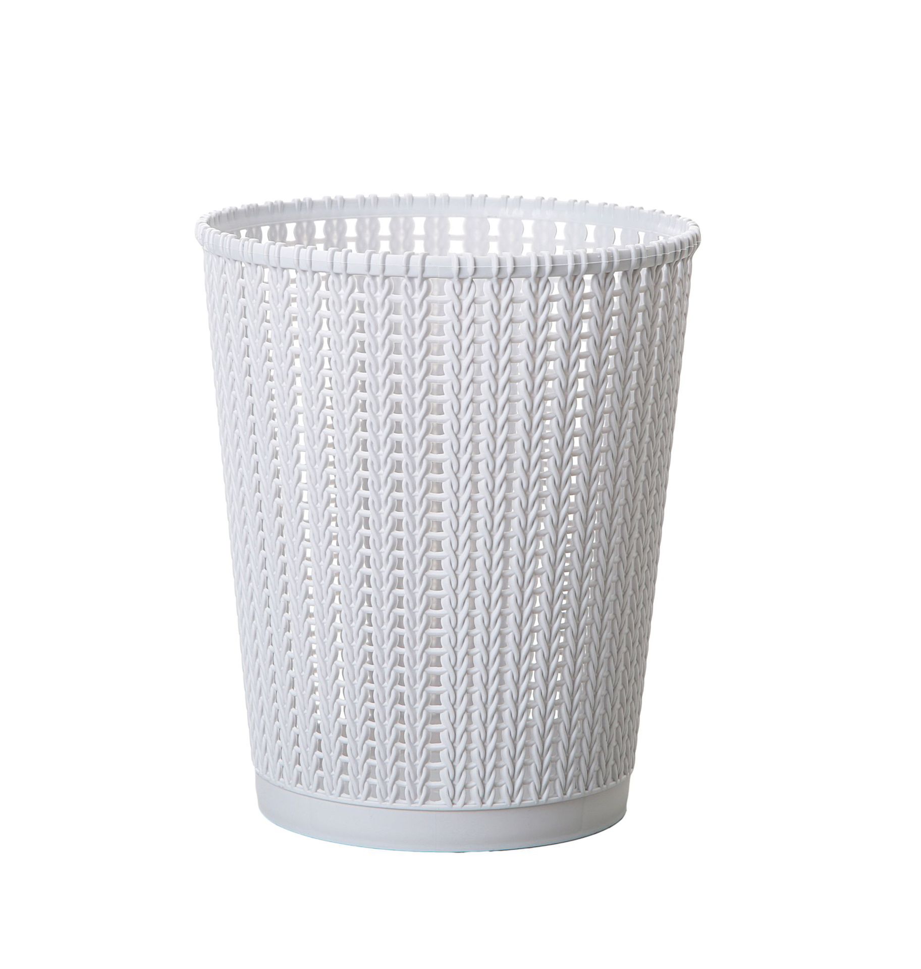 Rattan Trash Can Household Creative Simple Rattan without Lid Large Kitchen Toilet Wastebasket
