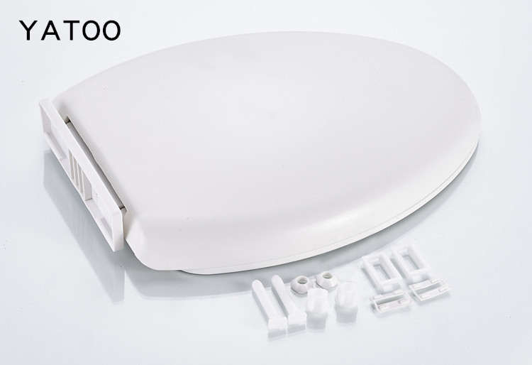 Thickened V-Shaped U-Shaped Slow-down Toilet Lid Toilet Cover Plate Plastic round Head Pointed Cover Pp Thickened V-Shaped U-Shaped Slow-down Toilet Lid Toilet Cover Plate Plastic round Head Pointed Cover Pp
