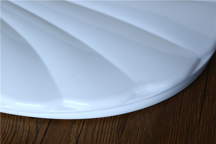 Shell pattern plastic toilet lid A-30055