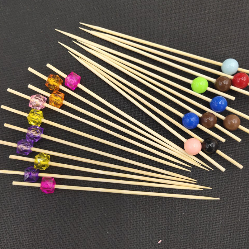 Cocktail Decorative Pick Disposable Fruit Toothpick Dessert Stick Colorful Bamboo Stick Creative Fruit Toothpick Bamboo Dessert Fork Cocktail Decorative Pick Disposable Fruit Toothpick Dessert Stick Colorful Bamboo Stick Creative Fruit Toothpick Bamboo Dessert Fork