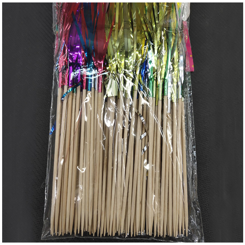 Cocktail Decorative Pick Disposable Fruit Toothpick Dessert Stick Colorful Bamboo Stick Creative Fruit Toothpick Bamboo Dessert Fork Cocktail Decorative Pick Disposable Fruit Toothpick Dessert Stick Colorful Bamboo Stick Creative Fruit Toothpick Bamboo Dessert Fork