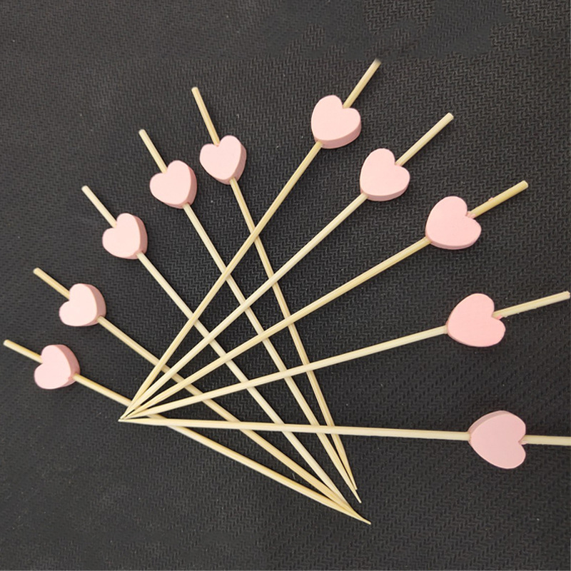 Cocktail Decorative Pick Disposable Fruit Toothpick Dessert Stick Colorful Bamboo Stick Creative Fruit Toothpick Bamboo Dessert Fork Cocktail Decorative Pick Disposable Fruit Toothpick Dessert Stick Colorful Bamboo Stick Creative Fruit Toothpick Bamboo Dessert Fork