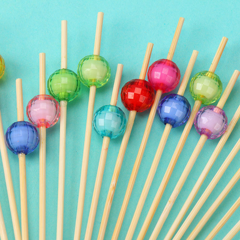 Cocktail Decorative Pick Disposable Fruit Toothpick Dessert Stick Colorful Bamboo Stick Creative Fruit Toothpick Bamboo Dessert Fork Cocktail Decorative Pick Disposable Fruit Toothpick Dessert Stick Colorful Bamboo Stick Creative Fruit Toothpick Bamboo Dessert Fork