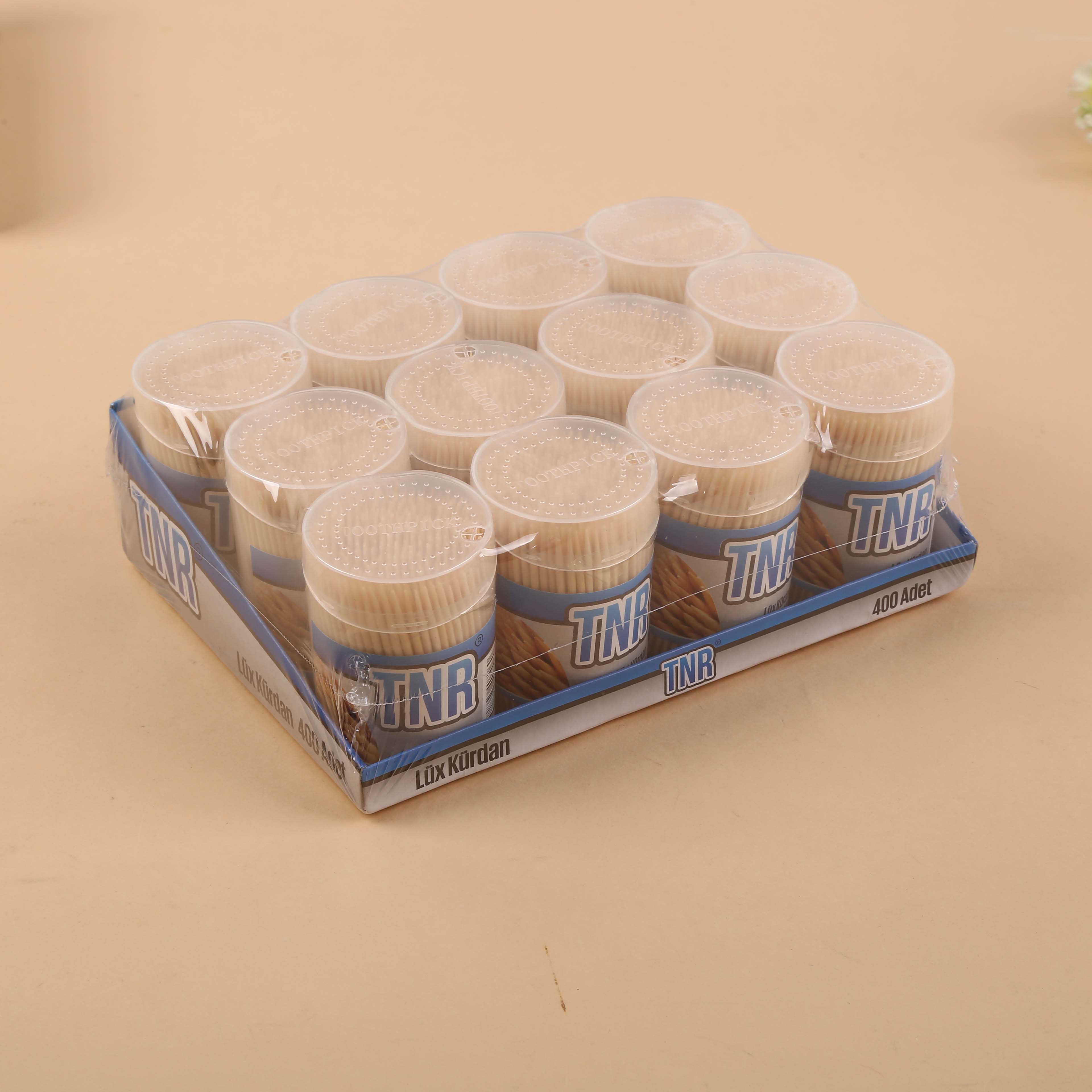 Quality Bamboo Toothpick Disposable Double-Headed Portable Bottled Fine Tooth Fruit Household Toothpicks