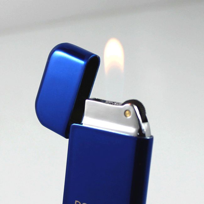 Matt paint HY076 ice ultra thin Pearl lighter metal fire Flint lighter and smoking