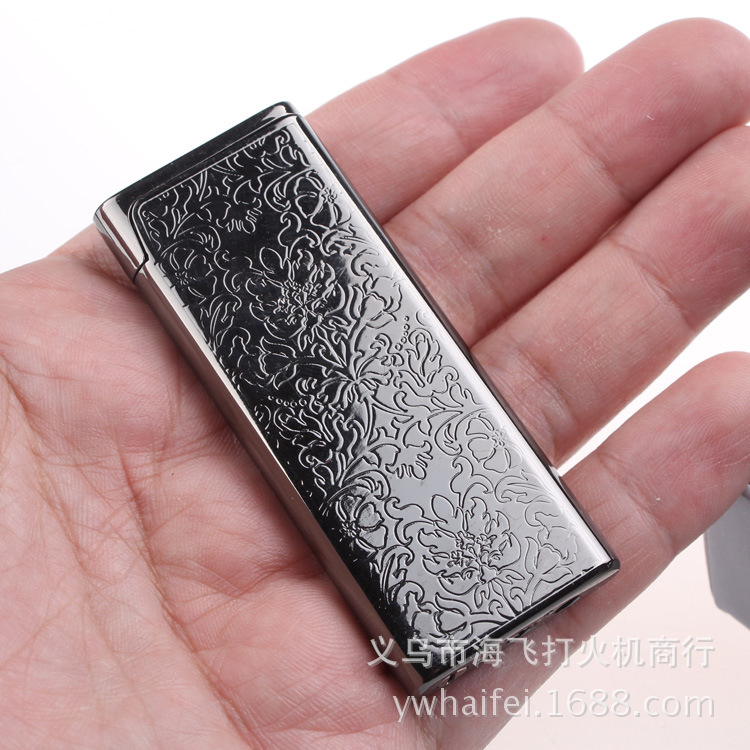 Selling HY-100 electroplating tangcao lighter wholesale metal windproof lighter Waratah wheel