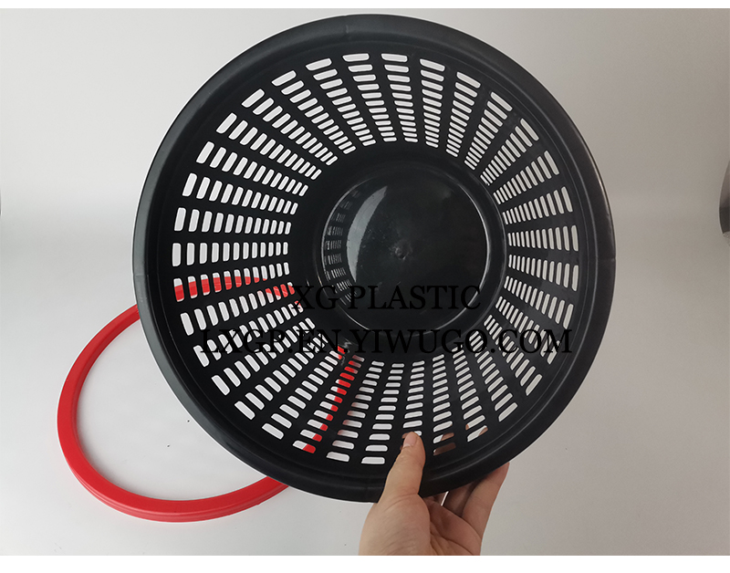 black garbage can Plastic wastepaper basket office kitchen bathroom dustbin with pressure ring simple style rubbish can black garbage can Plastic wastepaper basket office kitchen bathroom dustbin with pressure ring simple style rubbish can