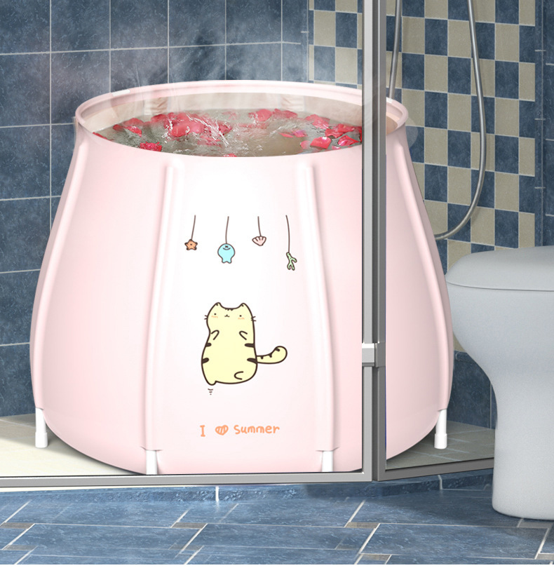 Factory hot-selling folding bath tub adult bath tub PVC household folding bath tub bath sweat bath tub wholesale