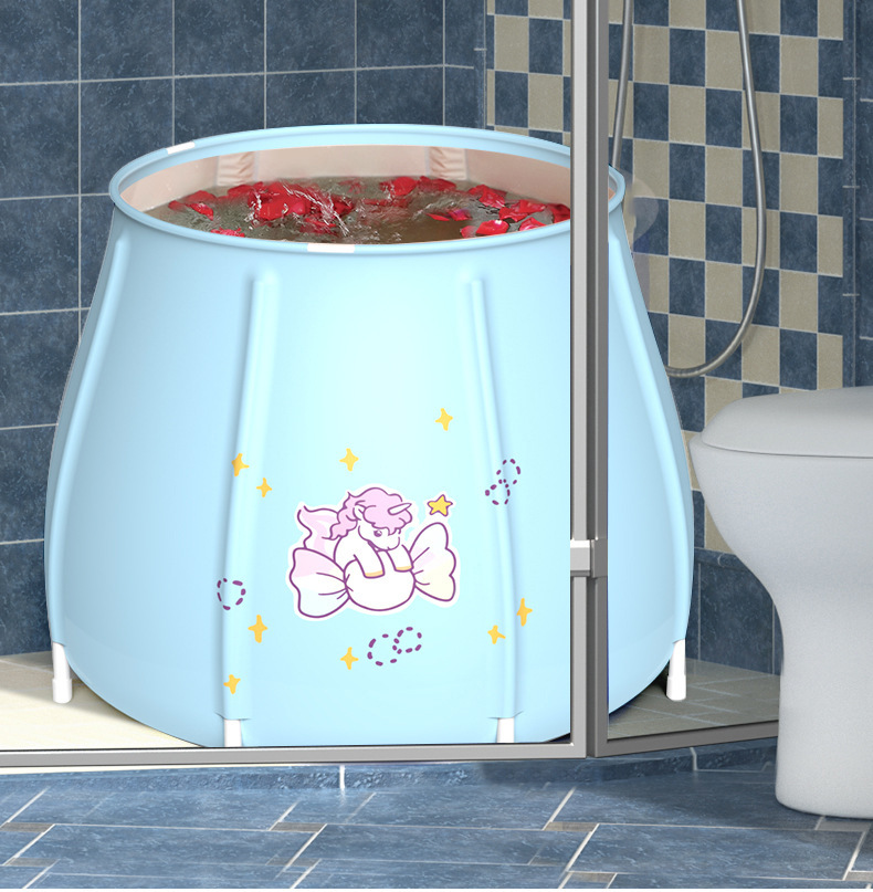 Factory hot-selling folding bath tub adult bath tub PVC household folding bath tub bath sweat bath tub wholesale