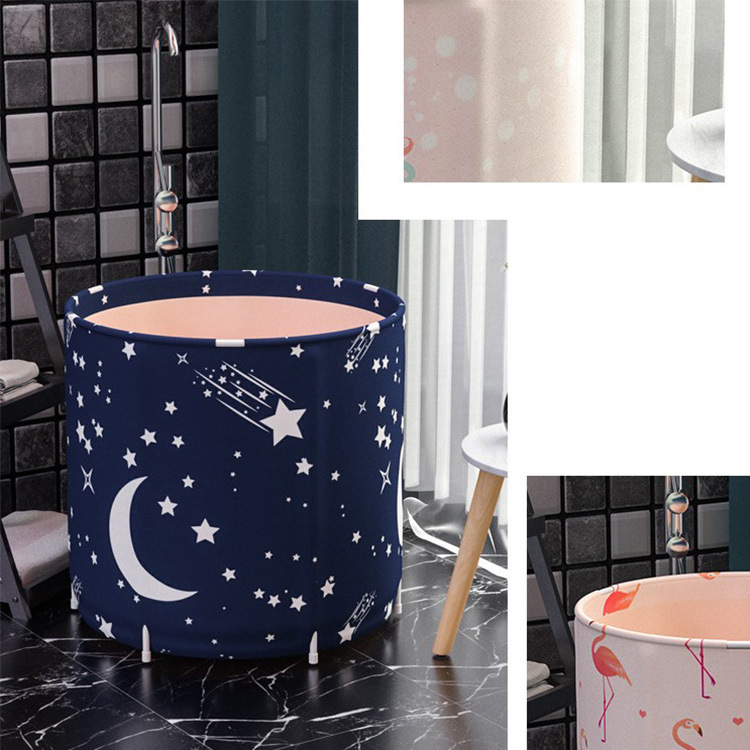 Factory hot-selling folding bath tub adult bath tub PVC household folding bath tub bath sweat bath tub wholesale