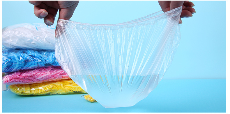 whole disposable bath cap PE plastic transparent waterproof thickened bar bath cap hotel supplies installed 100 whole disposable bath cap PE plastic transparent waterproof thickened bar bath cap hotel supplies installed 100