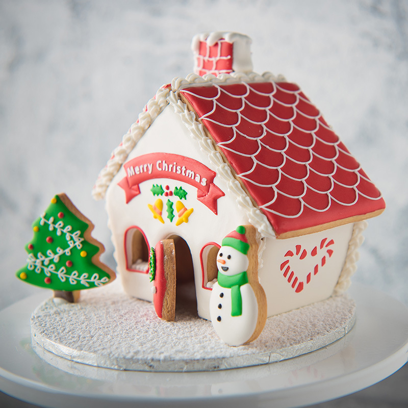 DIY Baking 8PCs House Snowman Christmas Tree Fondant Biscuit Mold Cake Decoration Plastic Cutter DIY Baking 8PCs House Snowman Christmas Tree Fondant Biscuit Mold Cake Decoration Plastic Cutter