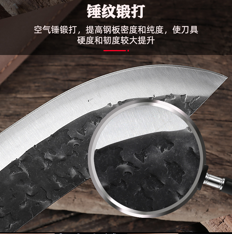 Knife Chicken Wings Wooden Handle Meat Cutting Kitchen Knife Chef Knife Stainless Steel Pig Sheep Meat Cutting Knife Knife Chicken Wings Wooden Handle Meat Cutting Kitchen Knife Chef Knife Stainless Steel Pig Sheep Meat Cutting Knife