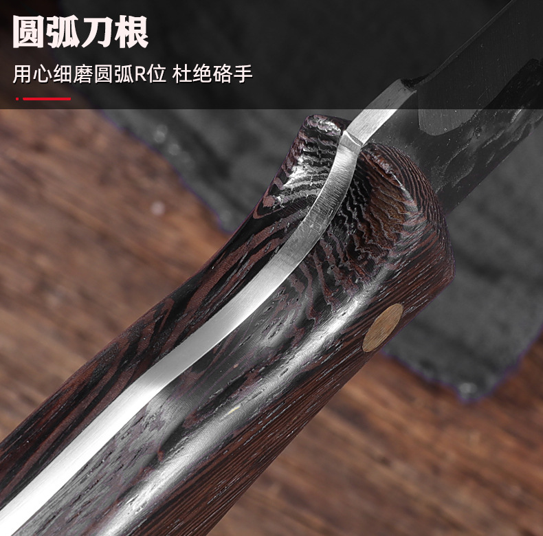 Knife Chicken Wings Wooden Handle Meat Cutting Kitchen Knife Chef Knife Stainless Steel Pig Sheep Meat Cutting Knife Knife Chicken Wings Wooden Handle Meat Cutting Kitchen Knife Chef Knife Stainless Steel Pig Sheep Meat Cutting Knife