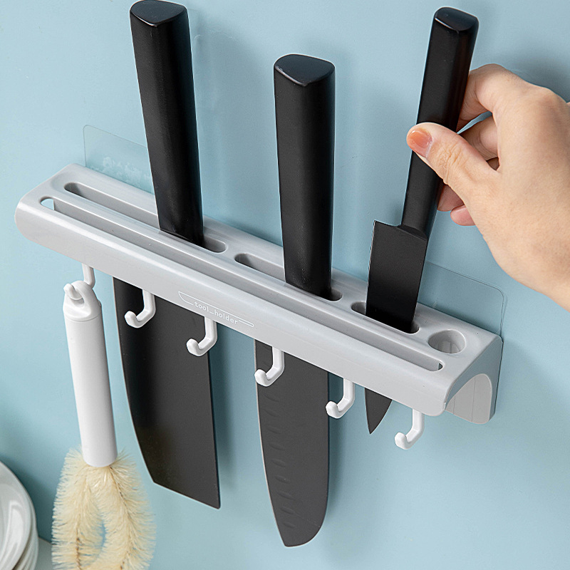 Kitchen Knife RestSeat Knife Storage Rack Draining Kitchen Knife Storage Rack Casual Kitchen Storage Knife Holder