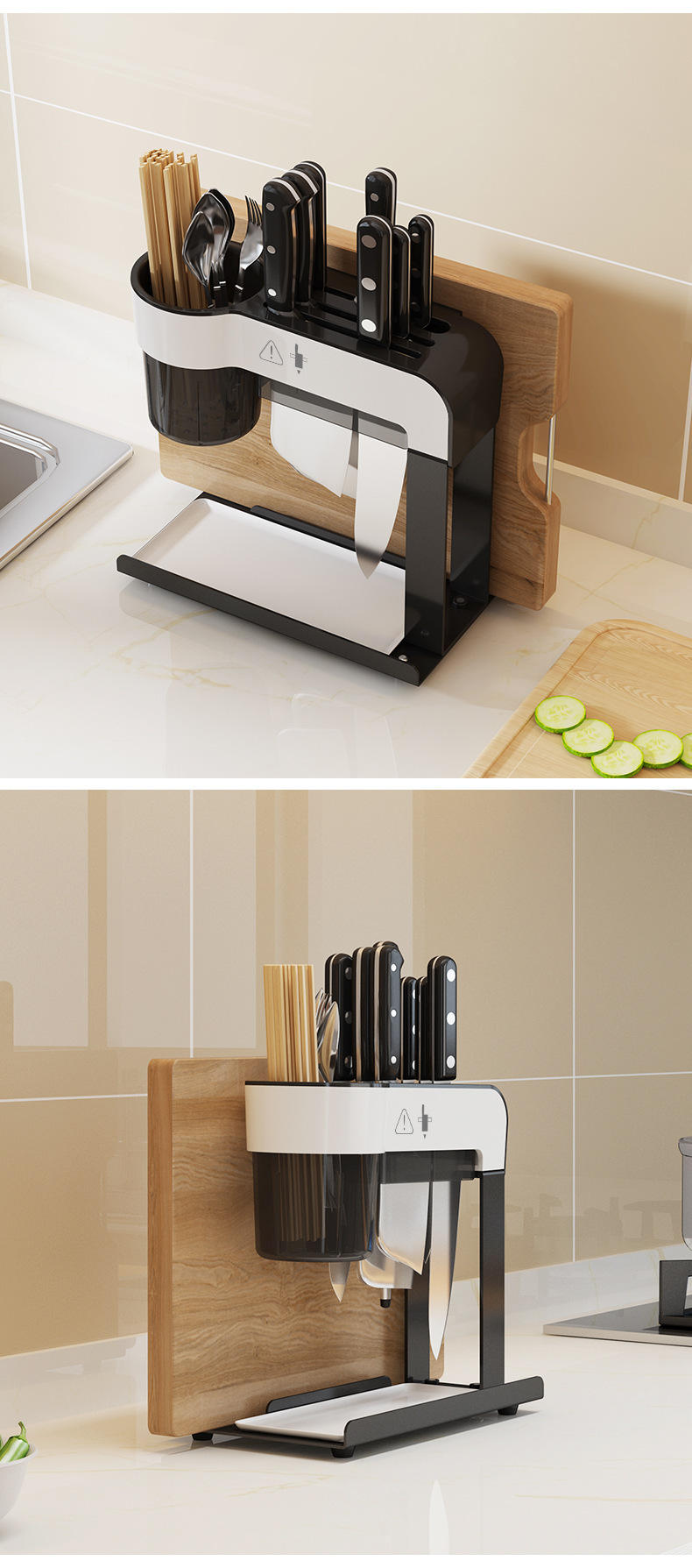 Organizing Holder Kitchen Knife Holder Rack Chopsticks Chopping Board Toolframe Stainless Steel Kitchen Knife Holder Organizing Holder Kitchen Knife Holder Rack Chopsticks Chopping Board Toolframe Stainless Steel Kitchen Knife Holder