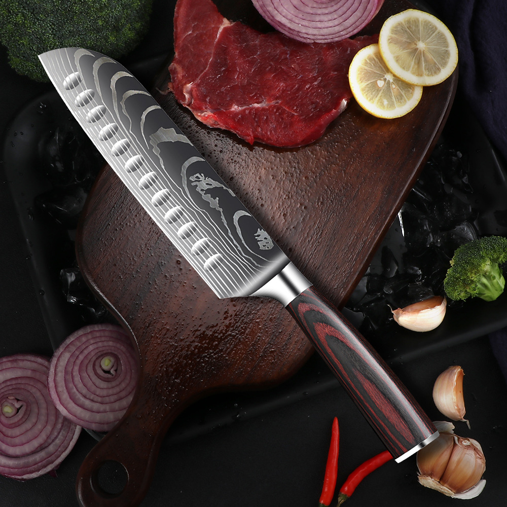 Yangjiangmu ARTISAN Taiwei Special Set 6-Piece 8-Piece Set Knife Chef Knife Chef Knife Kitchen Knife Cooking Yangjiangmu ARTISAN Taiwei Special Set 6-Piece 8-Piece Set Knife Chef Knife Chef Knife Kitchen Knife Cooking