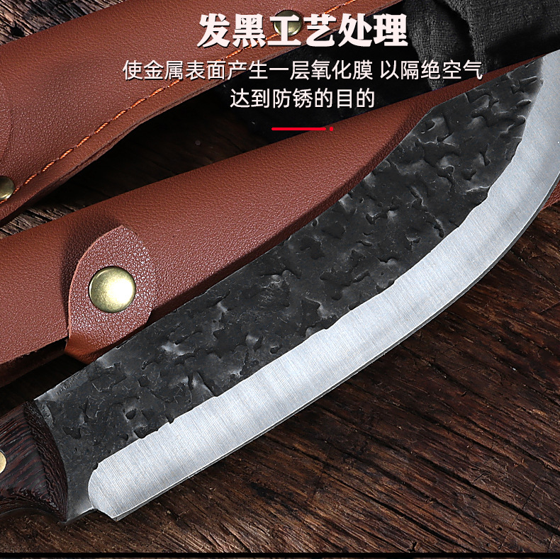 Knife Chicken Wings Wooden Handle Meat Cutting Kitchen Knife Chef Knife Stainless Steel Pig Sheep Meat Cutting Knife Knife Chicken Wings Wooden Handle Meat Cutting Kitchen Knife Chef Knife Stainless Steel Pig Sheep Meat Cutting Knife